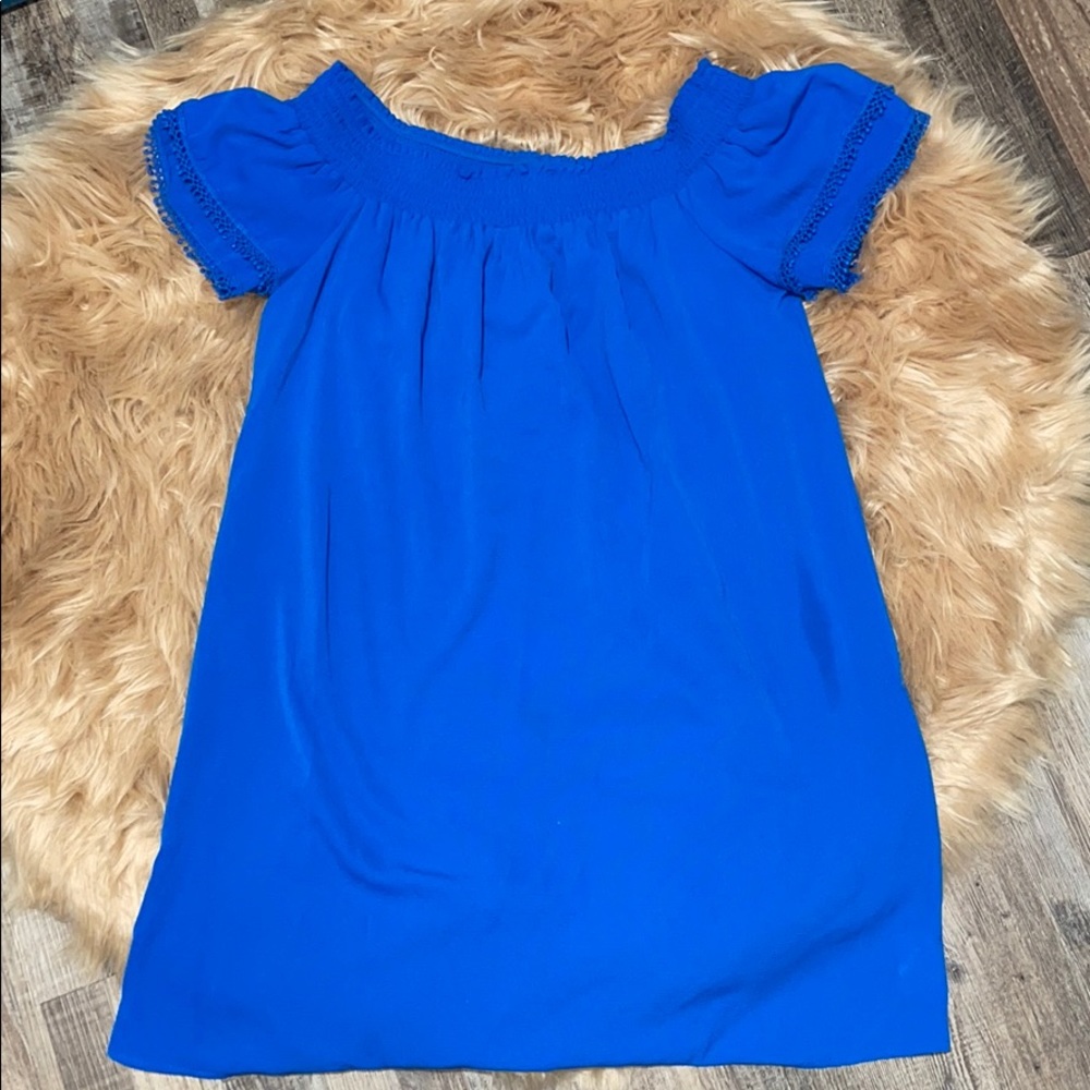 Blue Target dress